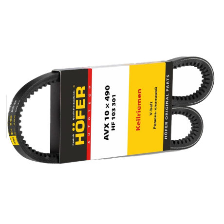 Ремень генератора 10х940 HOFFER зубчатый для B@3 2101-2107, 21213 купить недорого с доставкой в Саранск