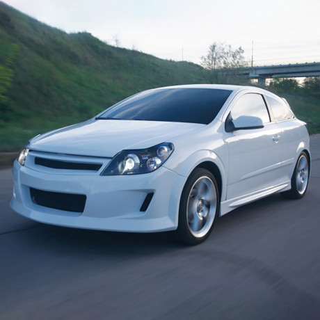 Сетка в бампер "DM Style" для Opel Astra H (2004-2011) купить недорого с доставкой в Саранск