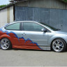 Накладки на пороги "Lord" для Ford Focus 2 (2004-2011) купить недорого с доставкой в Саранск