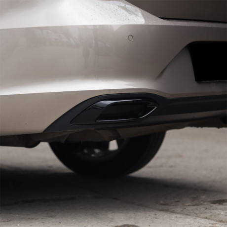 Имитация выхлопа BLACK (черный глянец) для Volkswagen Polo Liftback (2020-2023) купить недорого с доставкой в Саранск