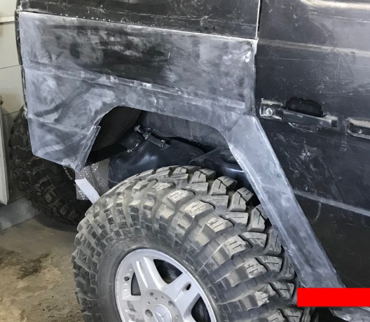 Крыло пластиковое, заднее левое (WRTAGR) для Mercedes G-Класс купить недорого с доставкой в Саранск