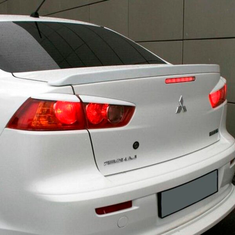 Накладки (реснички) на задние фары "4 части" Mitsubishi Lancer X (2007-2016 г.в.) купить недорого с доставкой в Саранск