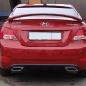 Спойлер высокий для Hyundai Solaris (2010-2016) купить недорого с доставкой в Саранск