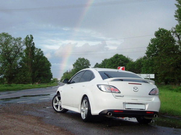 Спойлер на крышку багажника для Mazda 6 Hatchback (2008-2012) купить недорого с доставкой в Саранск
