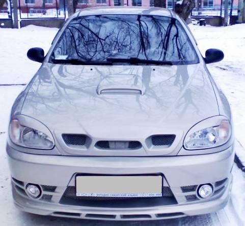 Накладка на капот "Атланта" Chevrolet Lanos купить недорого с доставкой в Саранск